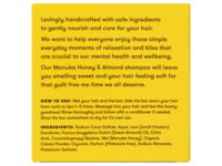 Anihana Shampoo Bar , Manuka Honey & Almond, 2.29 oz/65 g - thumbnail 2