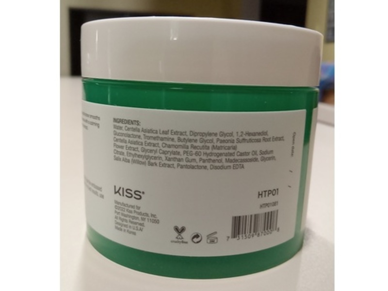 Joah Heal Me CICA Toner Pads, Centella Asiatica + Willow Bark Extract, 3.04 fl oz, 50 Count