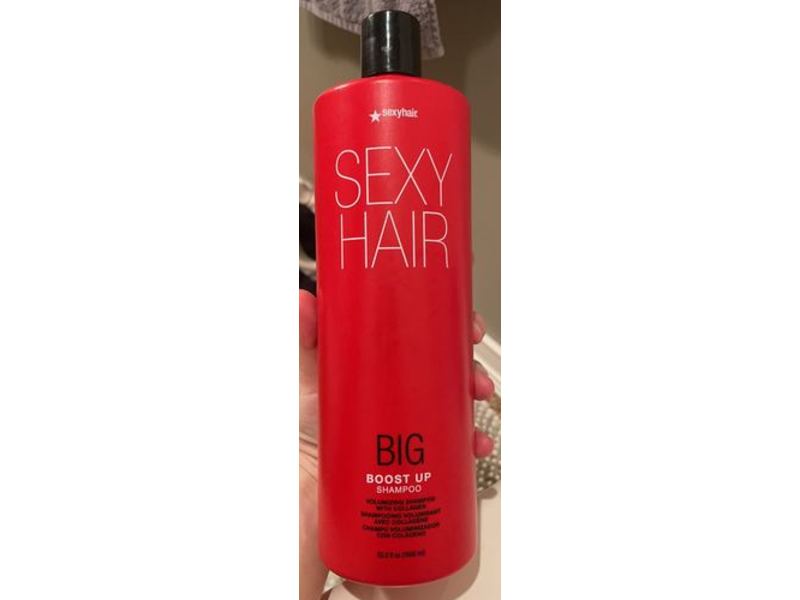 Sexy Hair Big Boost Up Volumizing Shampoo With Collagen, 33.8 fl oz/1000 ml