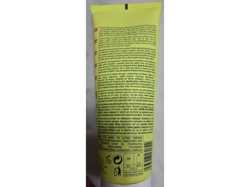 Bioetika Extra Hold Block Gel, Kiwi, 8.4 fl oz/250 mL