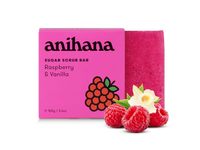 Anilana Sugar Scrub Bar, Raspberry & Vanilla, 3.6 oz/100 g - thumbnail 1