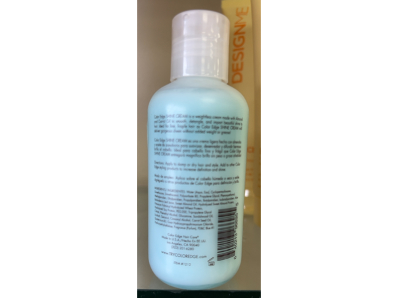 Color Edge Shine Cream Leave-In Conditioner, 5 fl oz/148 mL