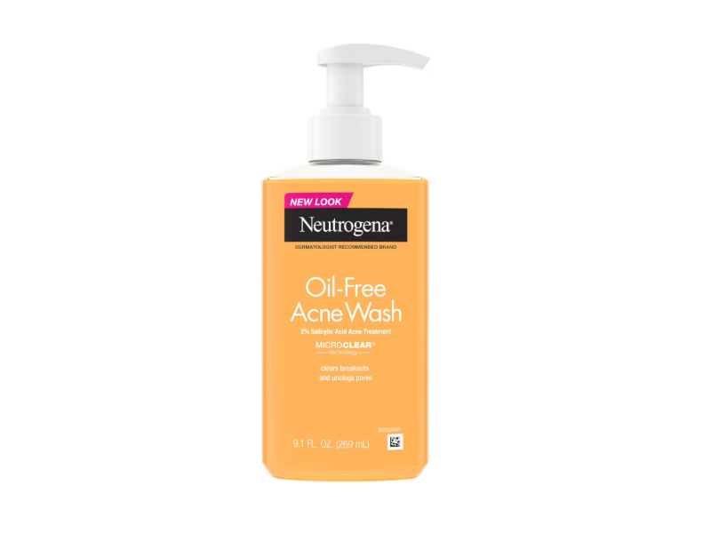 Neutrogena Oil-Free Acne Wash, 2% Salicylic Acid, 9.1 fl oz/269 mL
