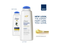 Dove Intensive Repair Damage Therapy Shampoo, 20.4 fl oz/603 mL - thumbnail 2