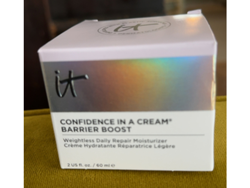 IT Cosmetics Confidence In A Cream Barrier Boost, 2 fl oz/60 mL