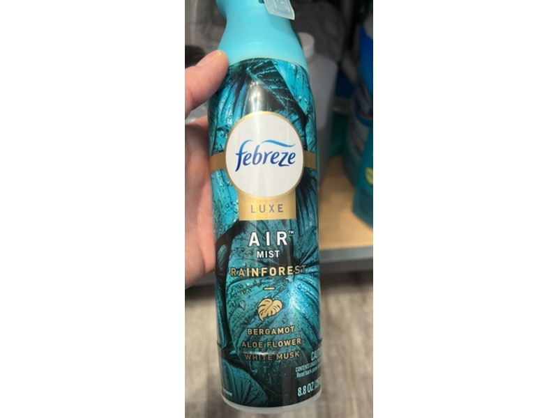 Febreze Air Mist, Rainforest, 8.8 oz/250 mL