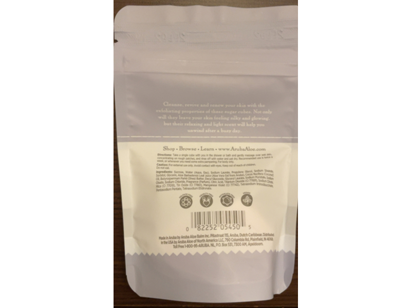 Aruba Aloe Sugar Cubes, Dream Paradise, 2 Count