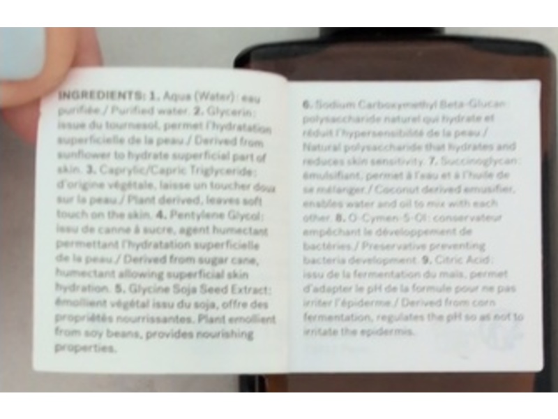 Typology D31 9 Ingredient Soothing Serum, 1 fl oz/30 mL