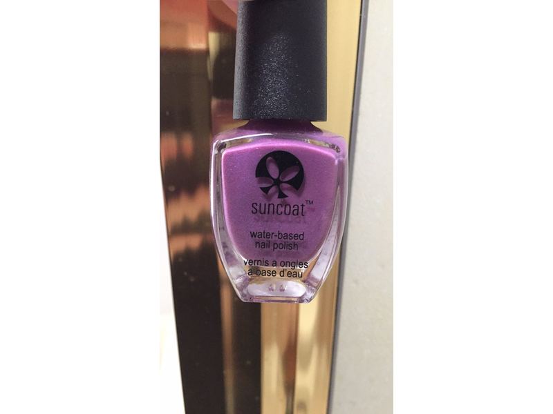 Suncoat Water-Based Nail Polish, Amethyst
