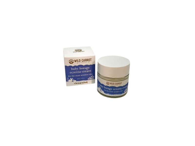Wild Carrot Baby Borage Eczema Cream, 2 fl oz/60 mL