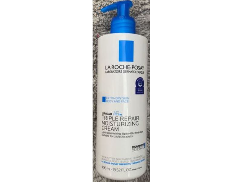 La Roche-Posay Triple Repair Moisturizing Cream, 13.52 fl oz/400 mL