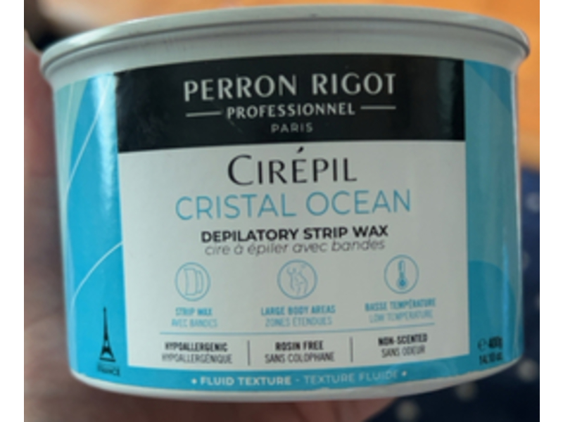 Cirepil Cristal Ocean Depilatory Strip Wax, 14.10 oz/400 g