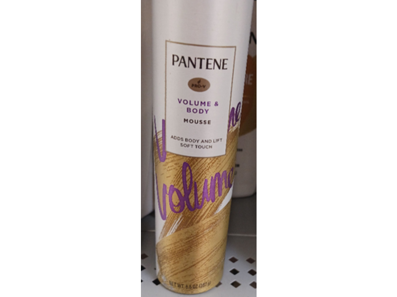 Pantene Pro V Volume & Body Mousse, 6.6 oz/187 g