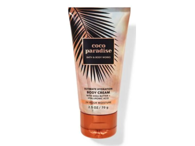 Bath & Body Works Body Cream, Coco Paradise, 2.5 oz/70 g