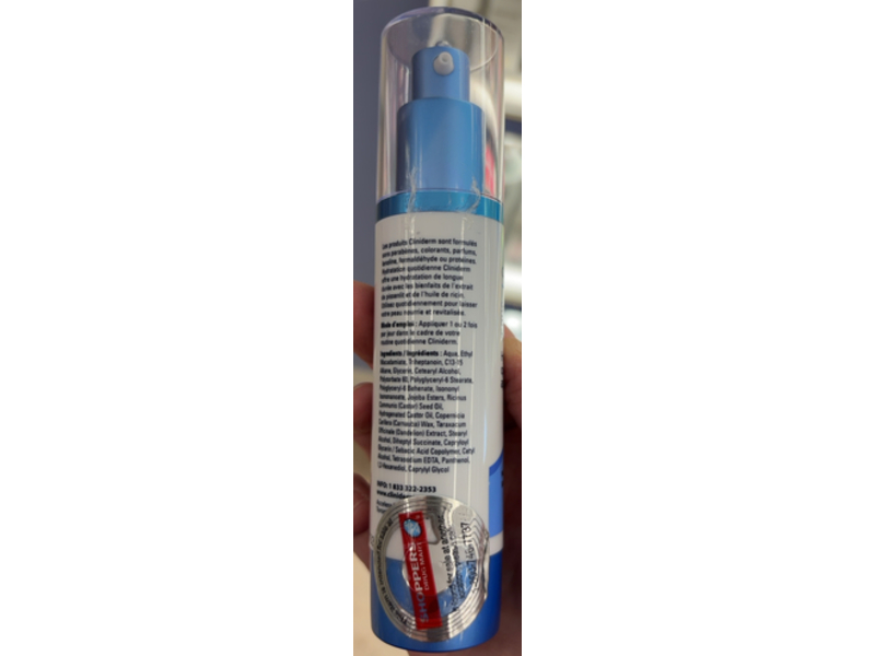 Cliniderm Soothing Everyday Hydration, 1.69 fl oz/50 mL