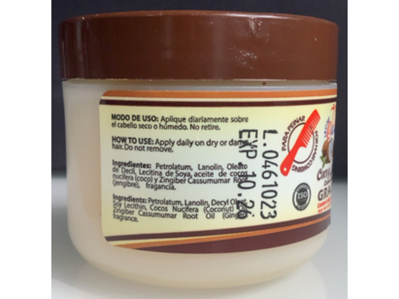 Lemuel Coconut & Ginger, 4 oz/120 g