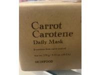 Skinfood Carotene Daily Mask, Carrot, 9.52 oz/270 g, 30 EA - thumbnail 3
