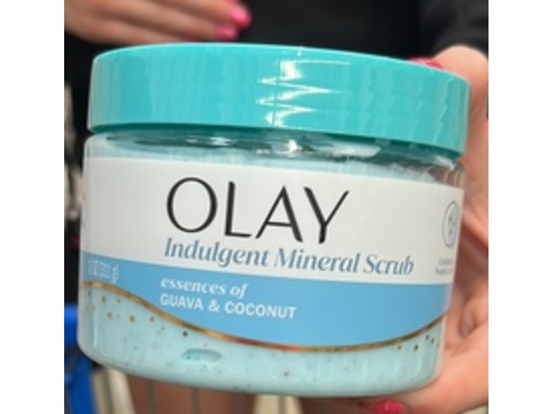 Olay Body Indulgent Mineral Scrub, Guava & Coconut, 11 oz/311 g