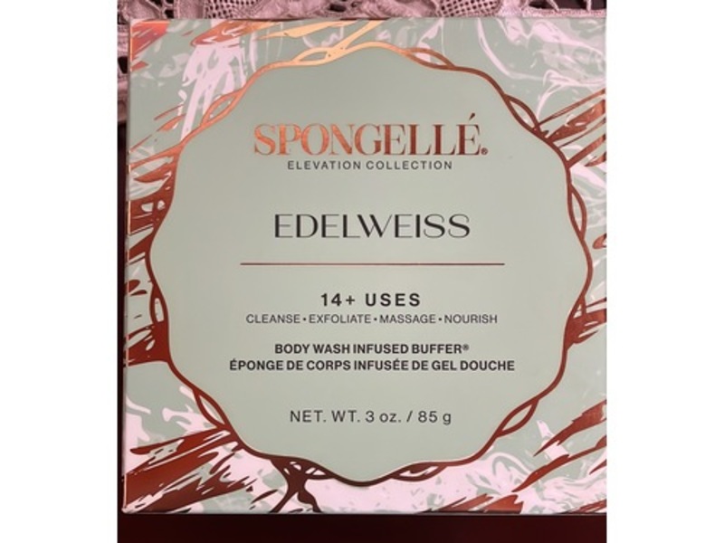 Spongelle Edelweiss Bar Soap, 3 oz/85 g