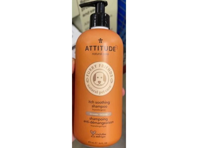 Attitude Natural Care Itch Soothing Shampoo, Lavender, 16 fl oz/473 mL
