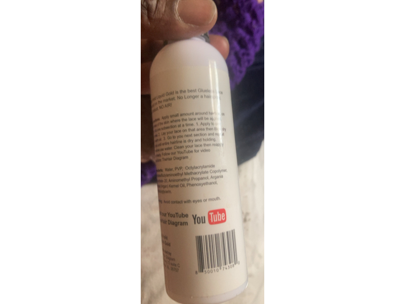 The Hair Diagram Bold Hold Liquid Gold, 4 fl oz