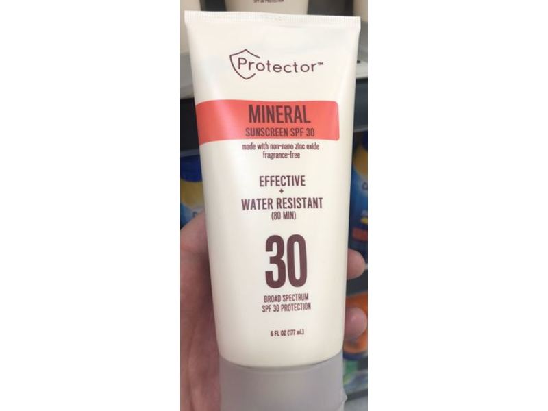 Protector Mineral Sunscreen, SPF 30, 6 fl oz/177 mL