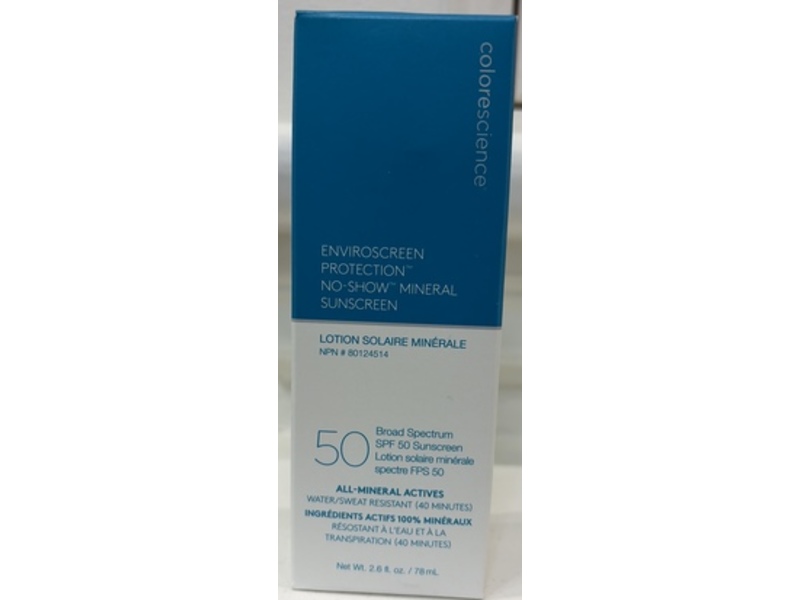 Colorescience Enviroscreen Protection Sunscreen Lotion, SPF 50, 2.6 fl oz/78 mL