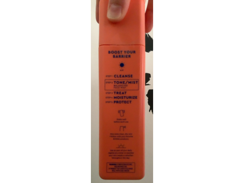 Byoma Balancing Face Mist, Tri-Ceramide Complex + Probiotics + Allantoin, 3.38 fl oz/100 mL