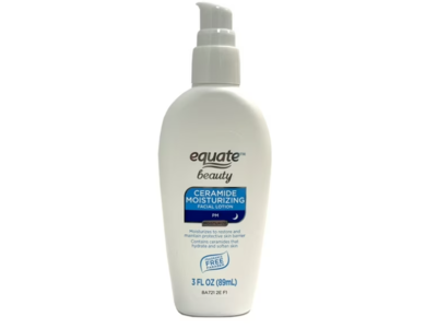 Equate Beauty Ceramide Moisturizing Facial Lotion, 3 fl oz/89 mL