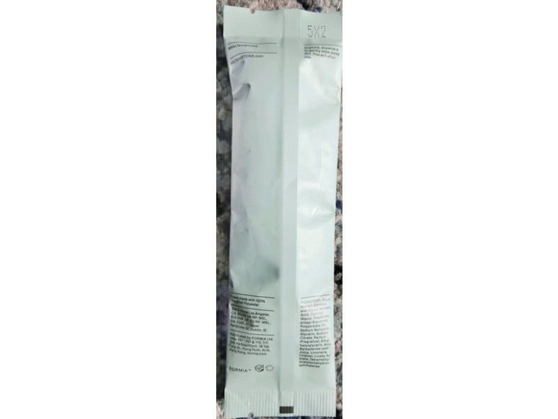 Salt & Stone Refreshing Oshibori Towel, Bergamot & Hinoki, 0.43 fl oz/13 mL