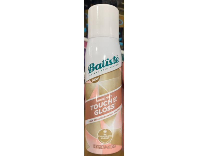 Batiste Touch of Gloss Shine Mist, Champagne Sorbet, 30 oz/85 g