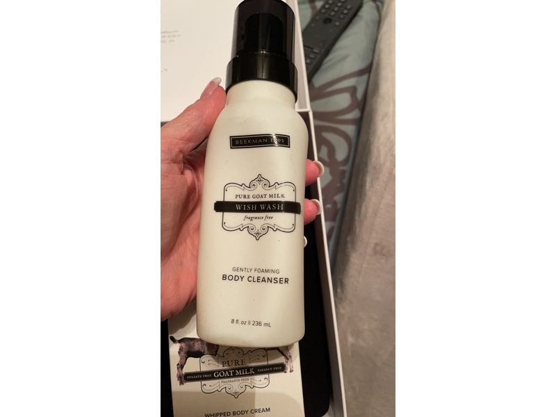 Beekman 1802 - Wish Wash - Oil-to-Milk Goat Milk Cleanser for Face & Body 8 oz