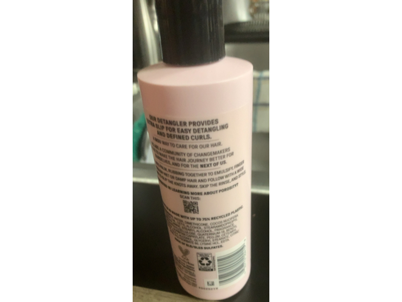 NOU No Damage Detangler, Coconut Oil, 7.6 fl oz/225 mL