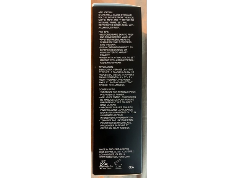Artist Couture Glow Setter Setting Spray, 3.4 oz/100 mL