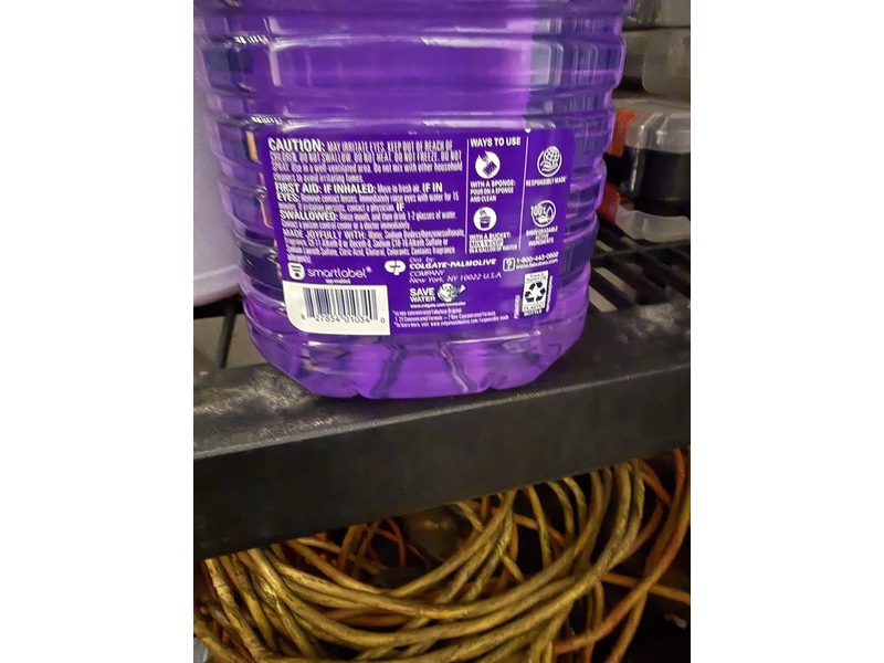Fabuloso Multi-Purpose Cleaner, Lavender, 169 fl oz/5 L