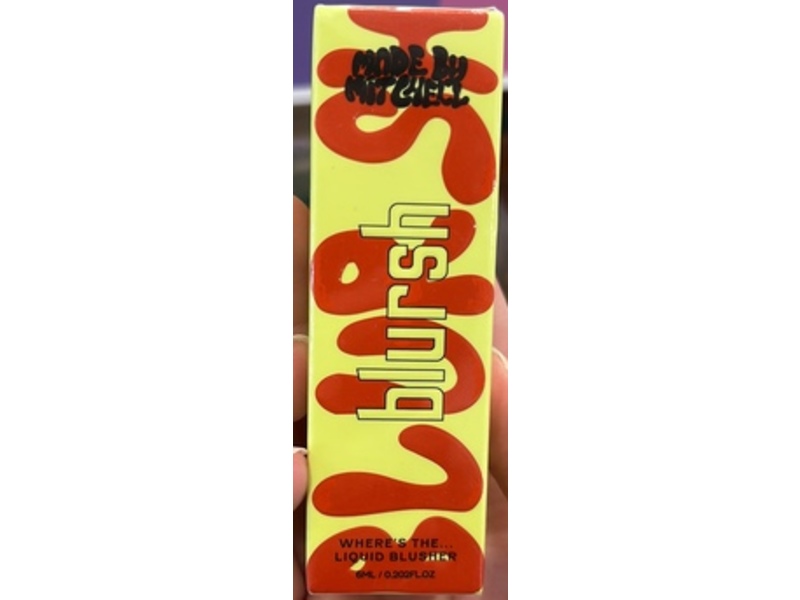 Made By Mitchell Blursh Liquid Blusher, Where's the SPF?, 0.202 fl oz/6 mL