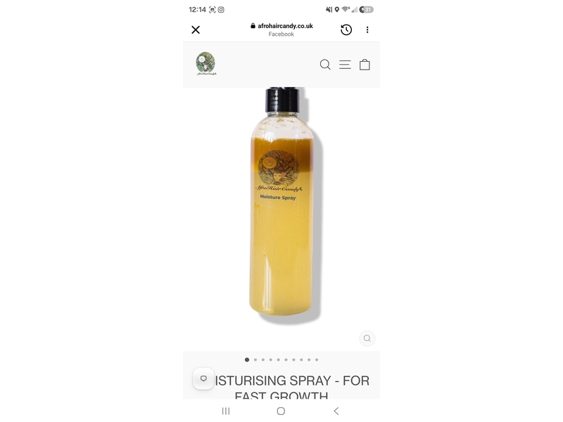Afro Hair Candy Moisture Spray, 200 mL