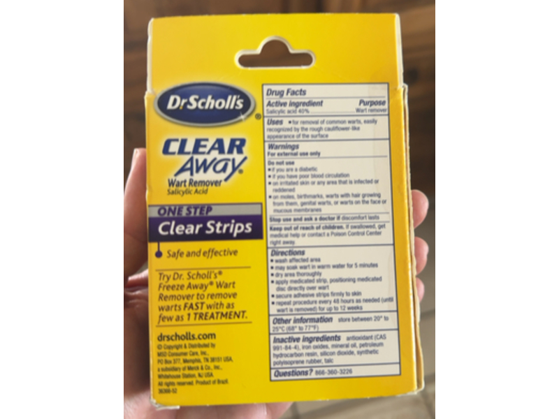 Dr. Scholl's Clear Away Wart Remover, Salicylic Acid, 14 Counts