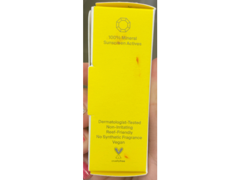 Supergoop Lipshade 100% Mineral Lip Color, High Five, SPF 30, 0.12 oz/3.5 g