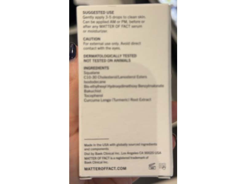 Matter Of Fact Barrier + Antioxidant Treatment, 1.0 fl oz/30 mL