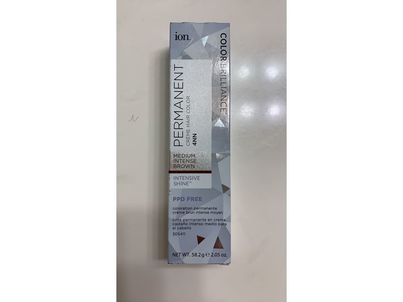 Ion Permanent Creme Intense Neutrals 4nn Medium Intense Brown 4nn