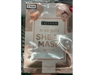 Freeman Sheet Mask Soothing, Rose Gold, 0.47 fl oz/14 mL, Pack Of 2 - Image 3