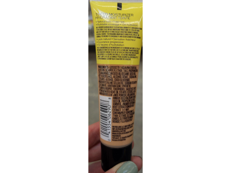 Maybelline Fit Me Tinted Moisturizer,115, 1 fl oz/30 mL