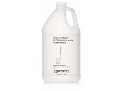Giovanni 50:50 Balanced Hydrating-Calming Conditioner, 128 oz/3785 mL