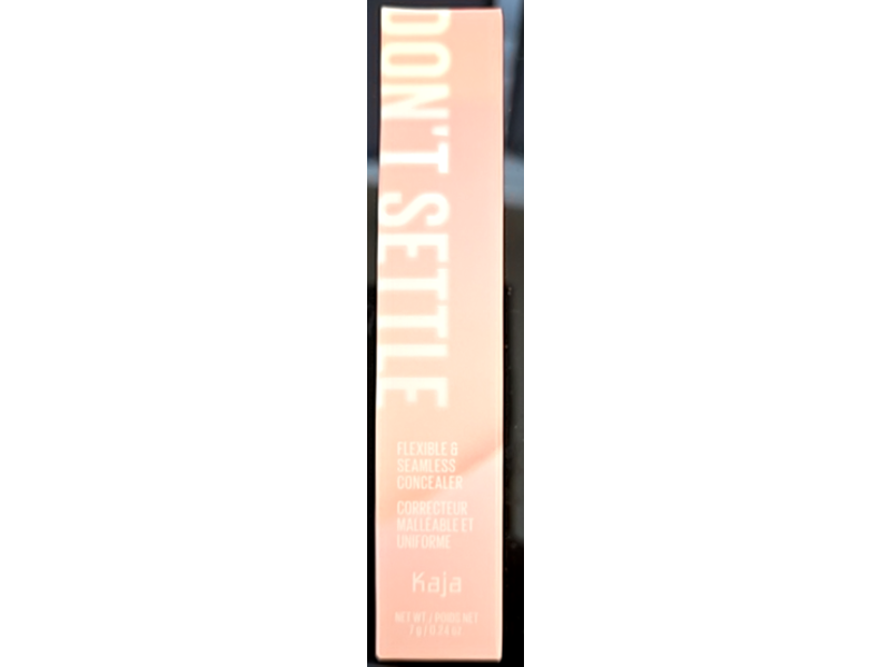 Kaja Don't Settle Flexible & Seamless Concealer, 02 Banana Milk, 0.24 oz/7 g
