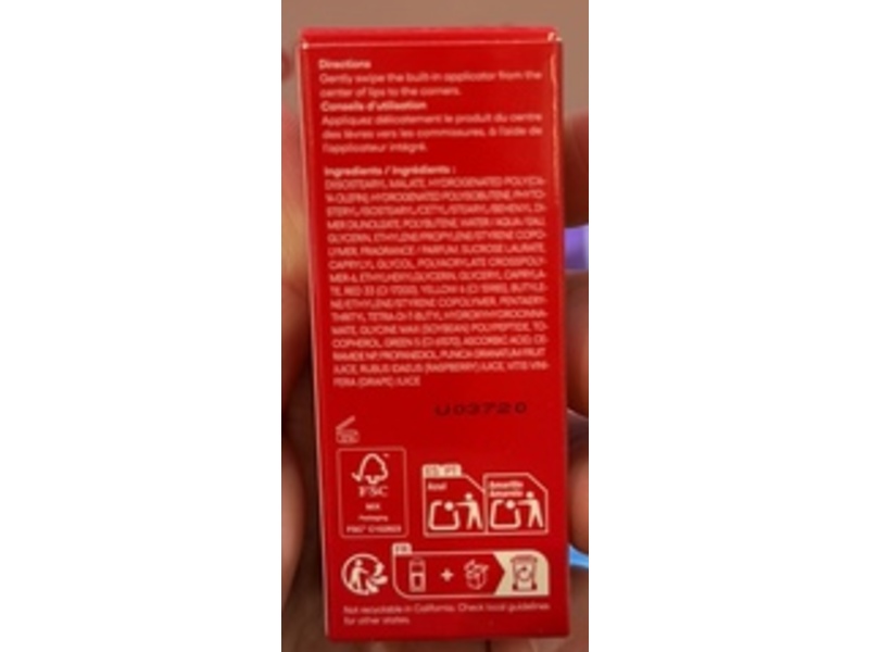 Laneige JuicePop Box Lip Tint, Red Classic, 0.15 oz/4.5 g