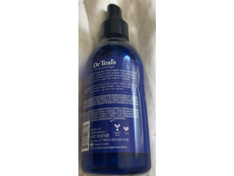Dr Teal's Aromatherapy Sleep Wellness Spray, Lavender & Chamomile, 6 fl oz/177 mL