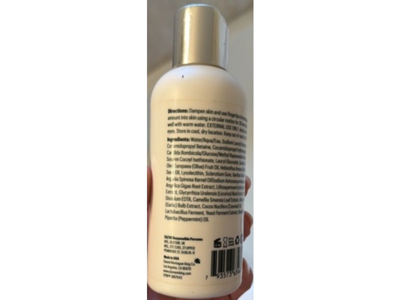 DMK Milk Cleanse Ultra Hydration Rich Facial Cleanser, 6 fl oz/180 mL