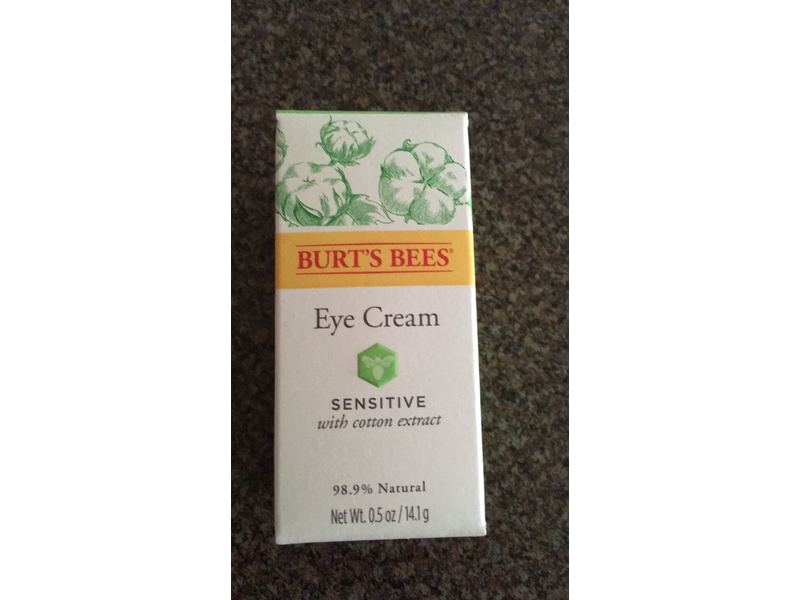 Burt's Bees Eye Cream, Sensitive, 0.5 oz