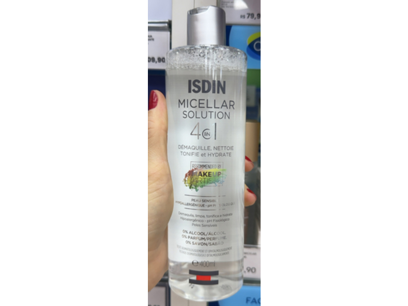 ISDIN 4 In 1 Micellar Solution, 400 mL